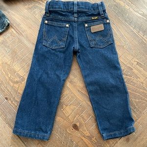 Toddler Wrangler cowboy cut jeans 3T